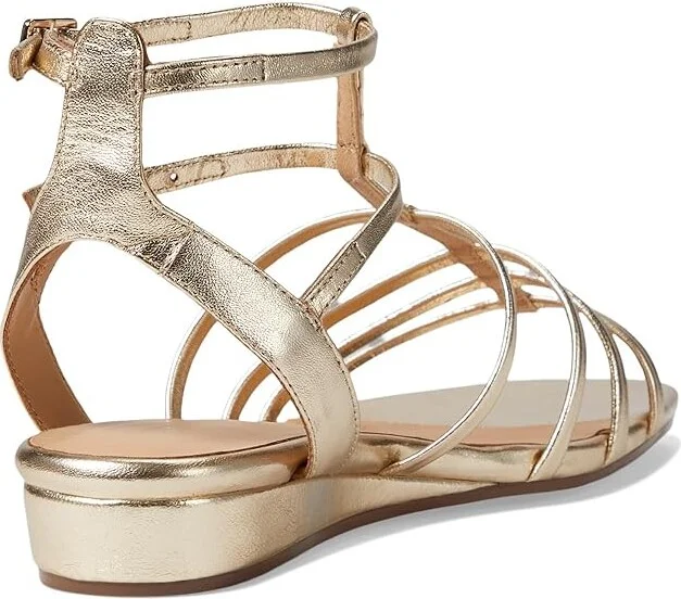 Seychelles Luxurious Metallic Women's Sandals Light Gold : 7.5 M, Leather - Image 4