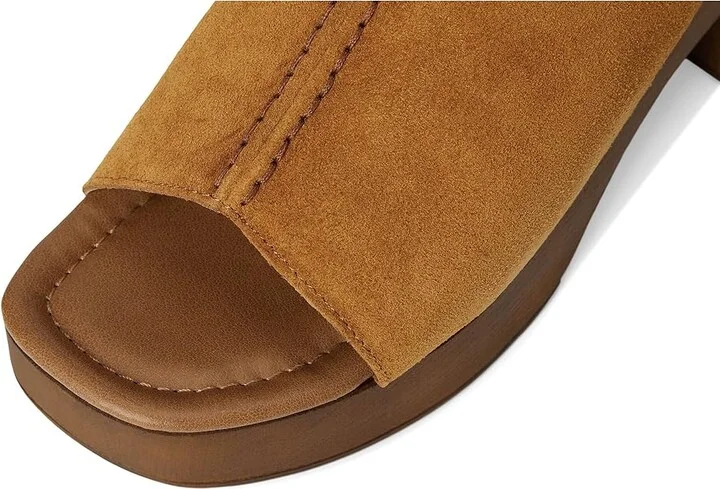 Seychelles Made For Me Suede Sandals Women's Wedge Shoes Tan : 6 M, Leather/Suede - Image 7
