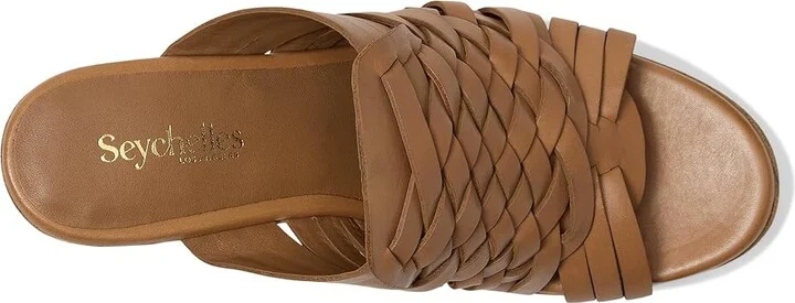 Seychelles Make You Mine Leather Women's Sandals Tan Leather : 10 M - Image 2