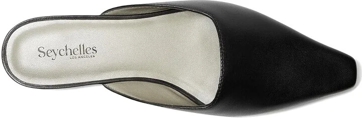 Seychelles Mocktail High Women's Heels Black Leather : 8 M - Image 2