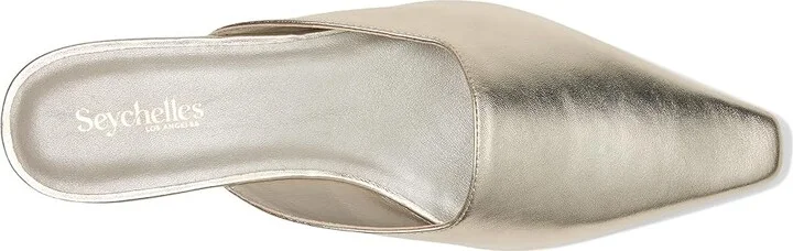 Seychelles Mocktail High Women's Heels Gold Leather : 8 M - Image 2