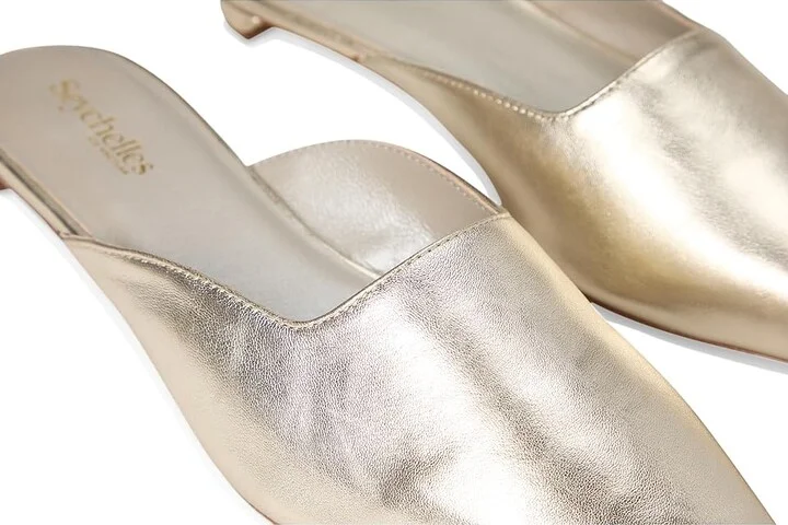 Seychelles Mocktail High Women's Heels Gold Leather : 8 M - Image 7