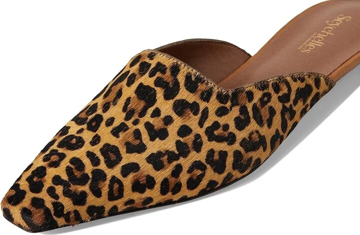 Seychelles Mocktail Mule Women's Shoes Leopard Pony : 8.5 M, Suede - Image 7