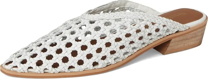 Seychelles Moonshine Women's Slippers White Leather : 9.5 M - Image 5