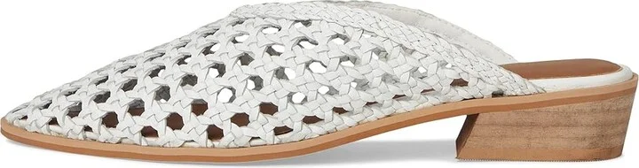 Seychelles Moonshine Women's Slippers White Leather : 9.5 M - Image 6