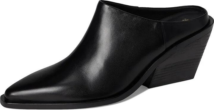 Seychelles Morning Joe Mule Women's Shoes Black Leather : 8 M - Image 5
