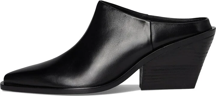 Seychelles Morning Joe Mule Women's Shoes Black Leather : 8 M - Image 6