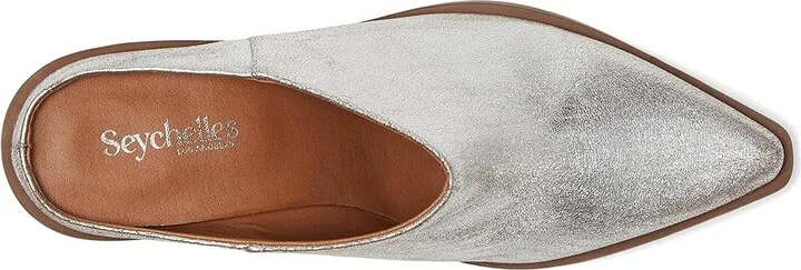 Seychelles Morning Joe Mule Women's Shoes Pewter Leather : 6 M - Image 2