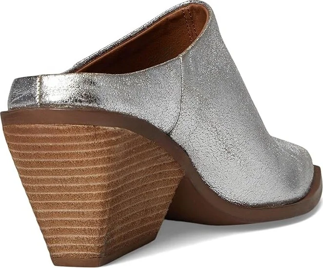 Seychelles Morning Joe Mule Women's Shoes Pewter Leather : 6 M - Image 4
