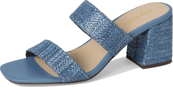 Seychelles Newport Raffia Slide Sandal Women's Wedge Shoes Natural : 9 M, Synthetic - Image 11