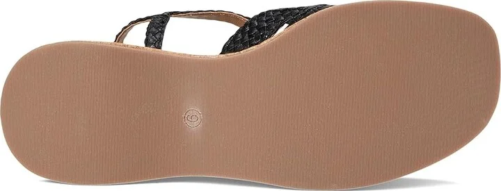 Seychelles Nolia Leather Platform Sandal Women's Wedge Shoes Black : 9 M - Image 3
