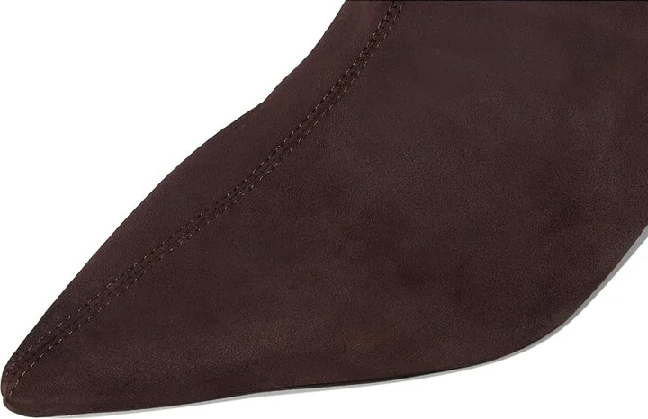 Seychelles Obsession High Women's Heels Dark Brown : 6 M, Suede - Image 7