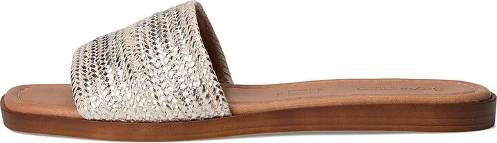 Seychelles Palms Perfection Metallic Sandal Women's Sandals Silver Polyurethane : 8.5 M, Synthetic - Image 6
