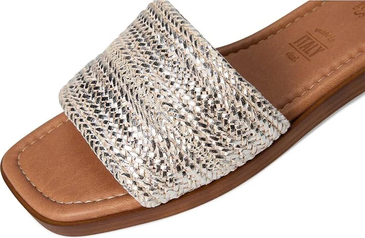 Seychelles Palms Perfection Metallic Sandal Women's Sandals Silver Polyurethane : 8.5 M, Synthetic - Image 7