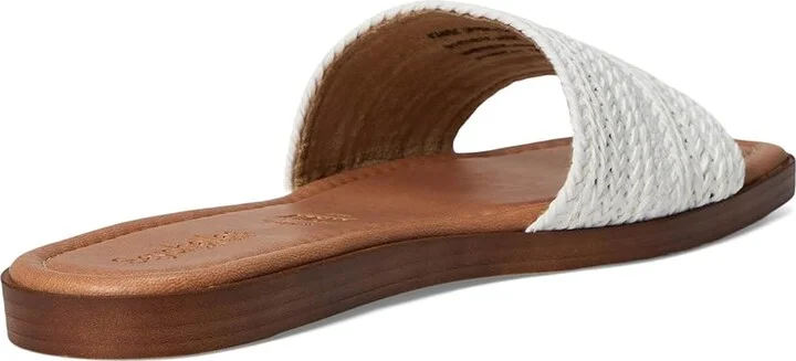 Seychelles Palms Perfection Women's Sandals White Polyurethane : 8 M, Leather - Image 4