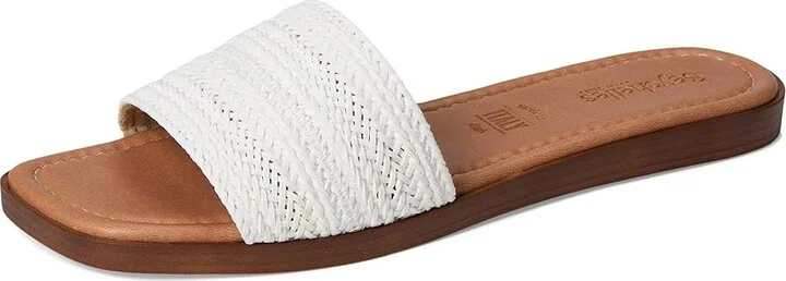 Seychelles Palms Perfection Women's Sandals White Polyurethane : 8 M, Leather - Image 5