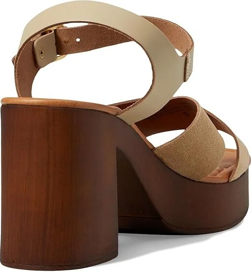 Seychelles Paloma Tan Suede Bronze Sandal Women's Sandals Black : 10 M - Image 8