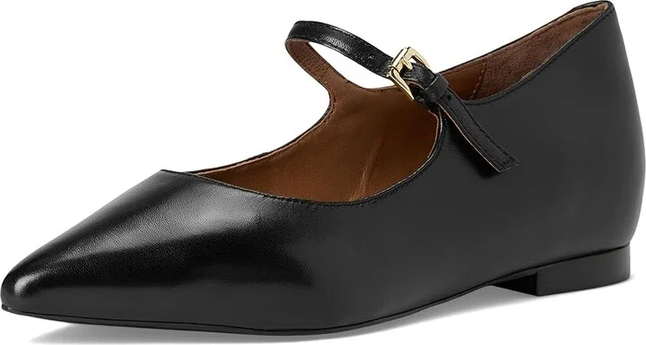 Seychelles Pardon Me Women's Flat Shoes Black : 9.5 M, Leather - Image 5