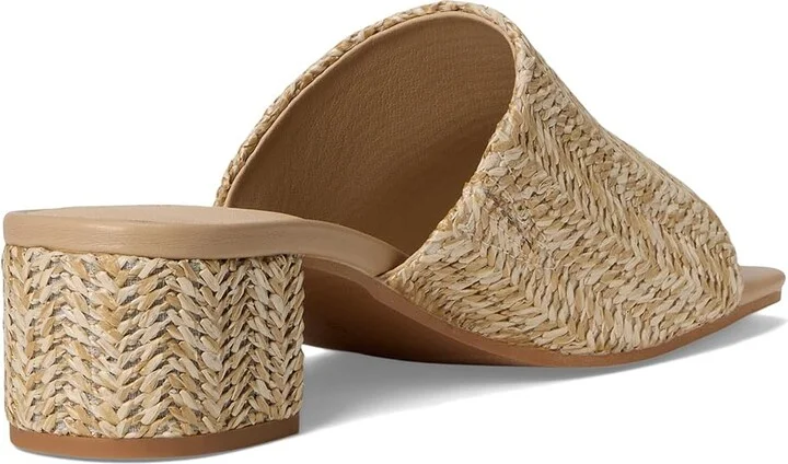 Seychelles Pepper Raffia Sandal Slide Women's Sandals Natural : 8.5 M, Leather/Rubber - Image 4