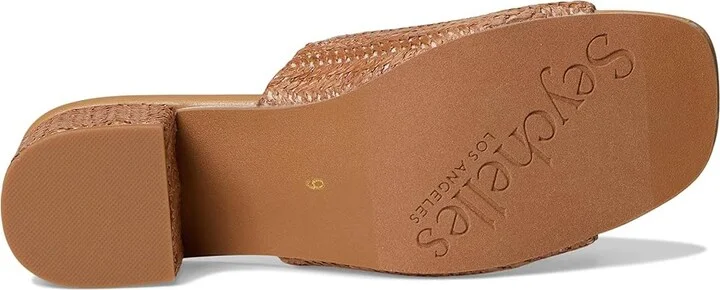 Seychelles Pepper Raffia Sandal Slide Women's Sandals Natural : 8.5 M, Leather/Rubber - Image 9
