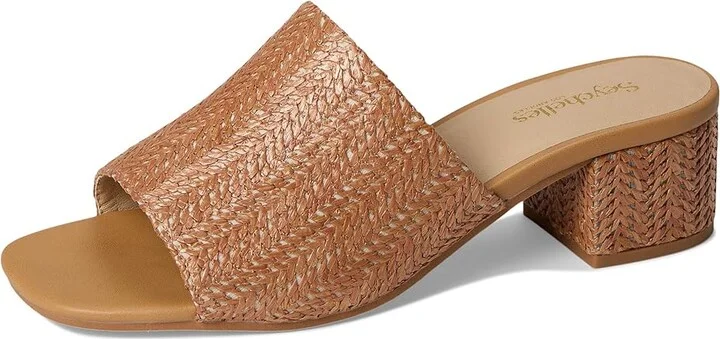 Seychelles Pepper Raffia Sandal Slide Women's Sandals Natural : 8.5 M, Leather/Rubber - Image 11