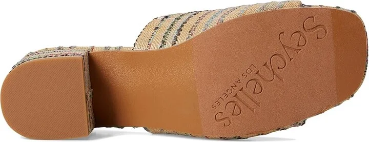 Seychelles Pepper Stripe Raffia Women's Sandals Natural : 6 M - Image 3
