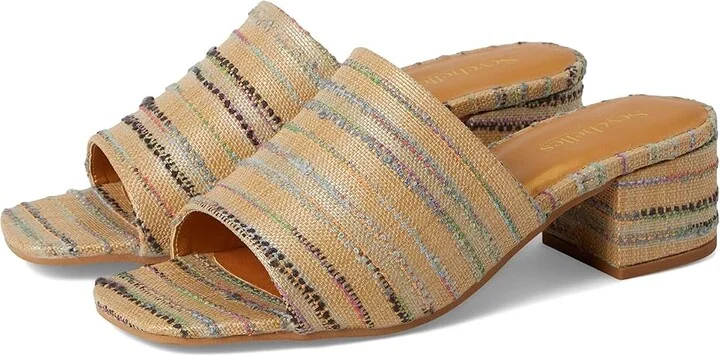 Seychelles Pepper Stripe Raffia Women's Sandals Natural : 6 M