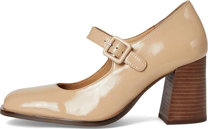 Seychelles Play Pretend High Women's Heels Beige : 9 M, Leather - Image 6