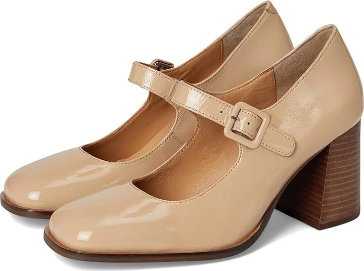 Seychelles Play Pretend High Women's Heels Beige : 9 M, Leather
