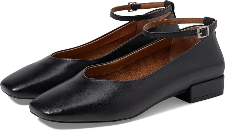 Seychelles Pumpkin Women's Flat Shoes Black : 6.5 M, Leather