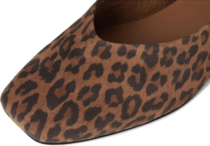 Seychelles Pumpkin Women's Flat Shoes Leopard Leather : 8 M - Image 7