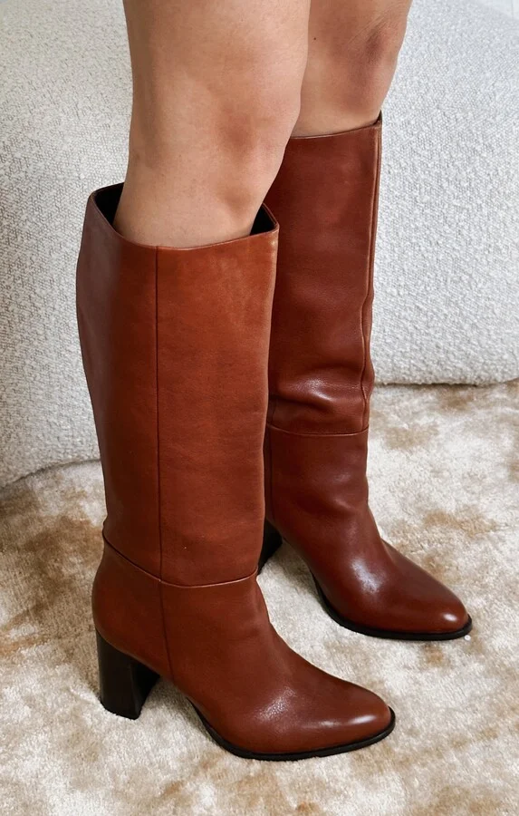Seychelles Push To Start Boot ~ Rust Leather - Image 5
