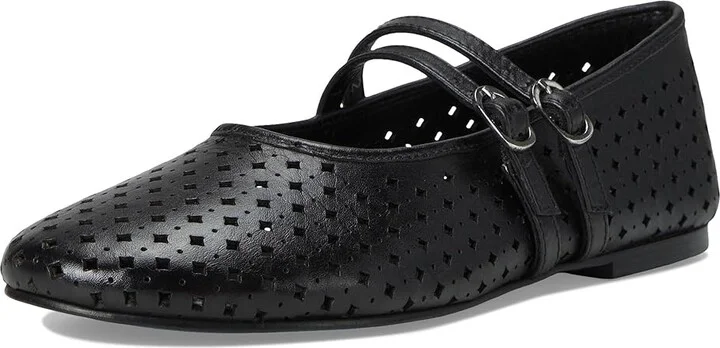 Seychelles Royal Leather Women's Flat Shoes Black Leather : 10 M, Leather/Rubber - Image 5
