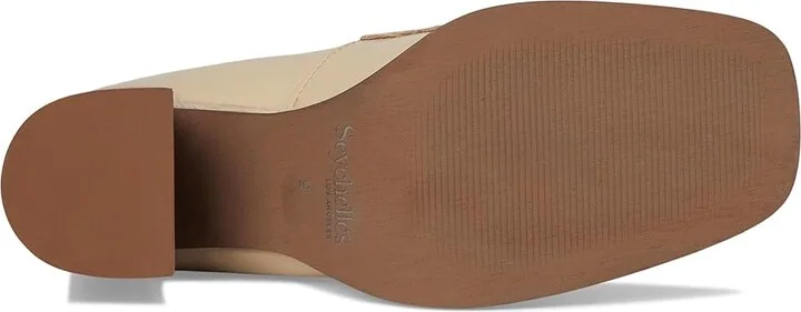 Seychelles Run the World High Women's Heels Ivory : 6 M, Leather - Image 3