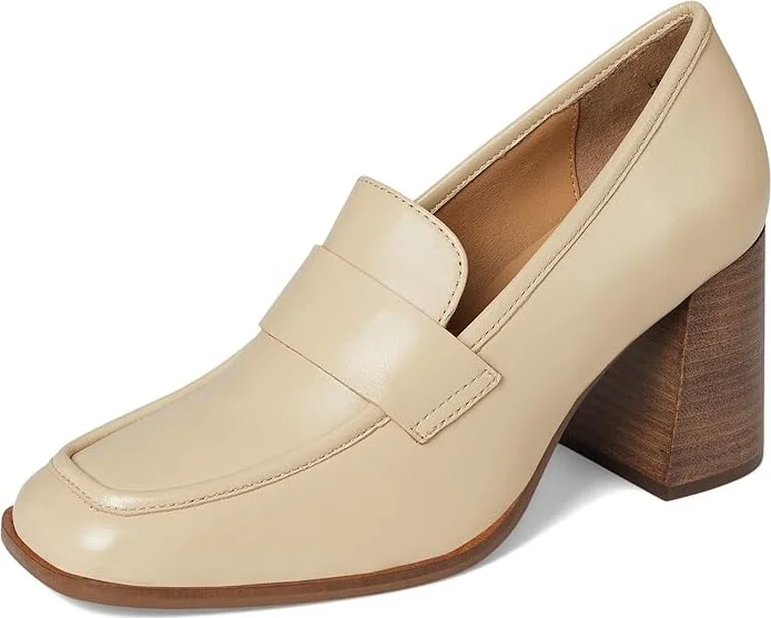 Seychelles Run the World High Women's Heels Ivory : 6 M, Leather - Image 5