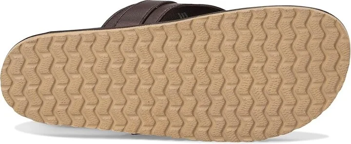 Seychelles Santa Cruz Leather Sandals Women's Wedge Shoes Dark Brown : 9 M - Image 3