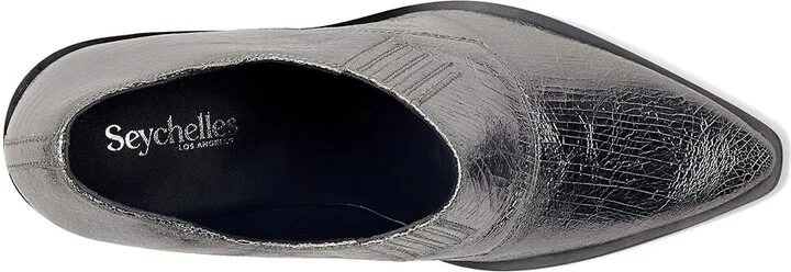 Seychelles Seattle High Women's Heels Pewter : 7.5 M, Leather - Image 2