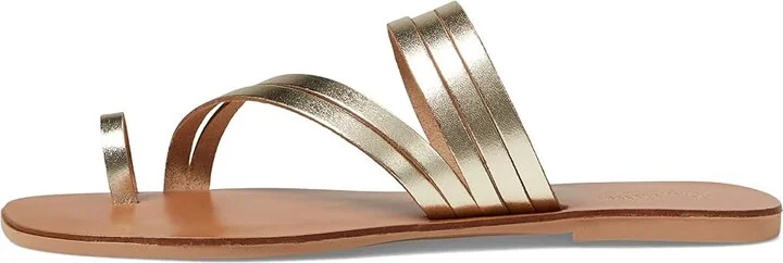 Seychelles Summer Rain Women's Shoes Gold Metallic : 7 M, Leather - Image 5