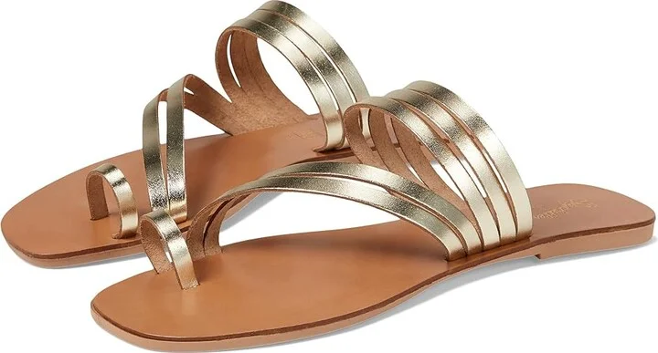 Seychelles Summer Rain Women's Shoes Gold Metallic : 7 M, Leather