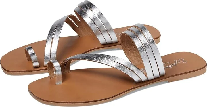 Seychelles Summer Rain Women's Shoes Silver : 7 M, Leather