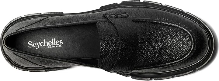 Seychelles Sweet Jane Women's Flat Shoes Black : 6 M, Leather/Rubber - Image 2