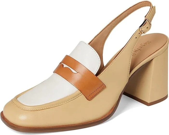 Seychelles Symphony High Women's Heels Beige/Tan : 8 M, Leather - Image 5