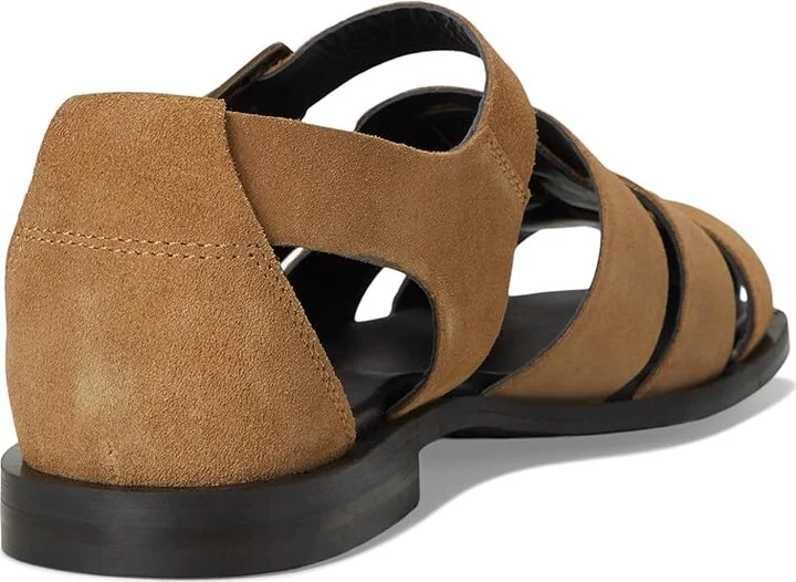 Seychelles The Blues Suede Sandals Women's Wedge Shoes Tan : 9 M, Leather/Suede - Image 4