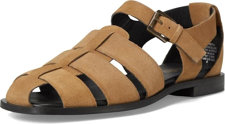 Seychelles The Blues Suede Sandals Women's Wedge Shoes Tan : 9 M, Leather/Suede - Image 5