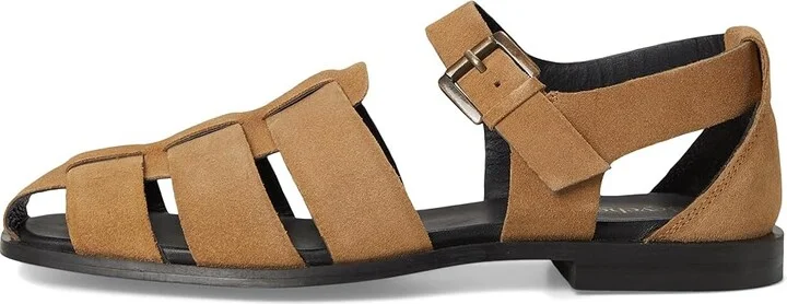 Seychelles The Blues Suede Sandals Women's Wedge Shoes Tan : 9 M, Leather/Suede - Image 6