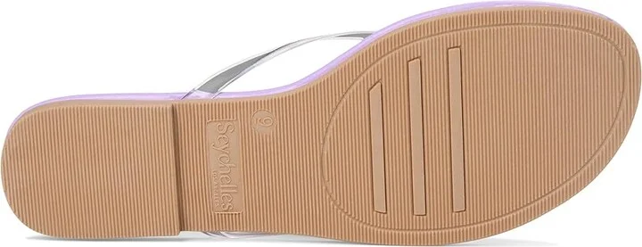 Seychelles Wish List Clear Patent V Leather Women's Sandals Clear/Lavender : 7.5 M - Image 3