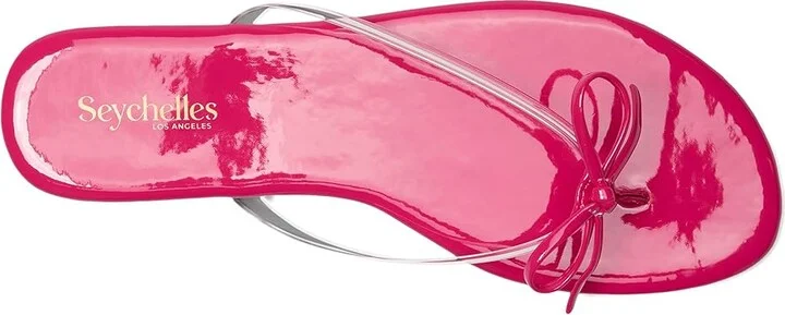 Seychelles Wish List Clear Patent V Leather Women's Sandals Clear/Lavender : 7.5 M - Image 8