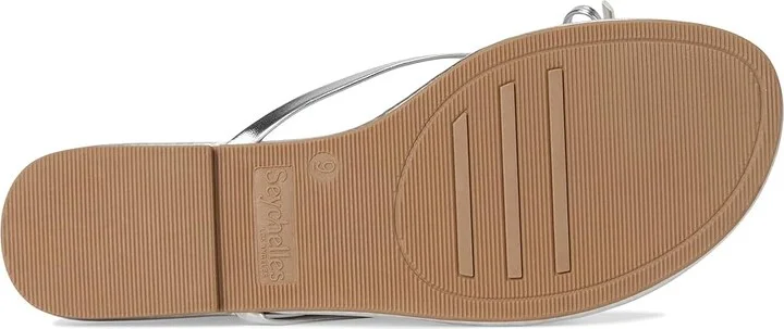 Seychelles Wish List Women's Sandals Silver : 8 M, Leather/Rubber - Image 3