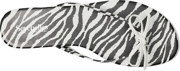 Seychelles Wish List Zebra V Leather Sandal Women's Sandals Zebra : 6.5 M - Image 2