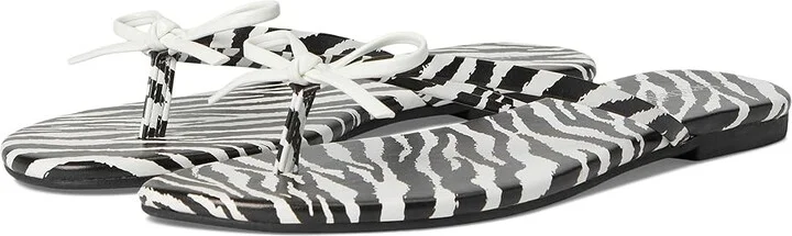 Seychelles Wish List Zebra V Leather Sandal Women's Sandals Zebra : 6.5 M
